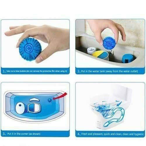 Automatic Toilet Cleaning Tablets (10 Pack)